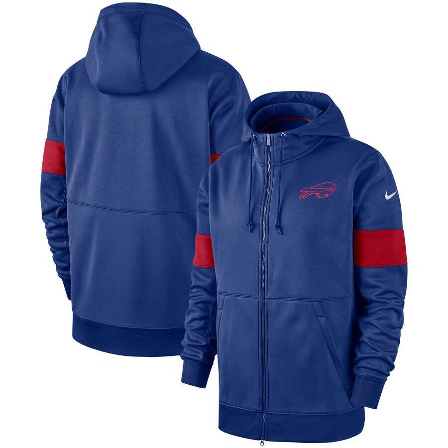 Buffalo Bills Nike Sideline Performance Full Zip Hoodie Royal,We sell and wholesale Buffalo Bills Nike Sideline Performance Full Zip Hoodie Royal on line form chian!